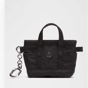 Lululemon Black Multi-Pocket Nano Tote Bag